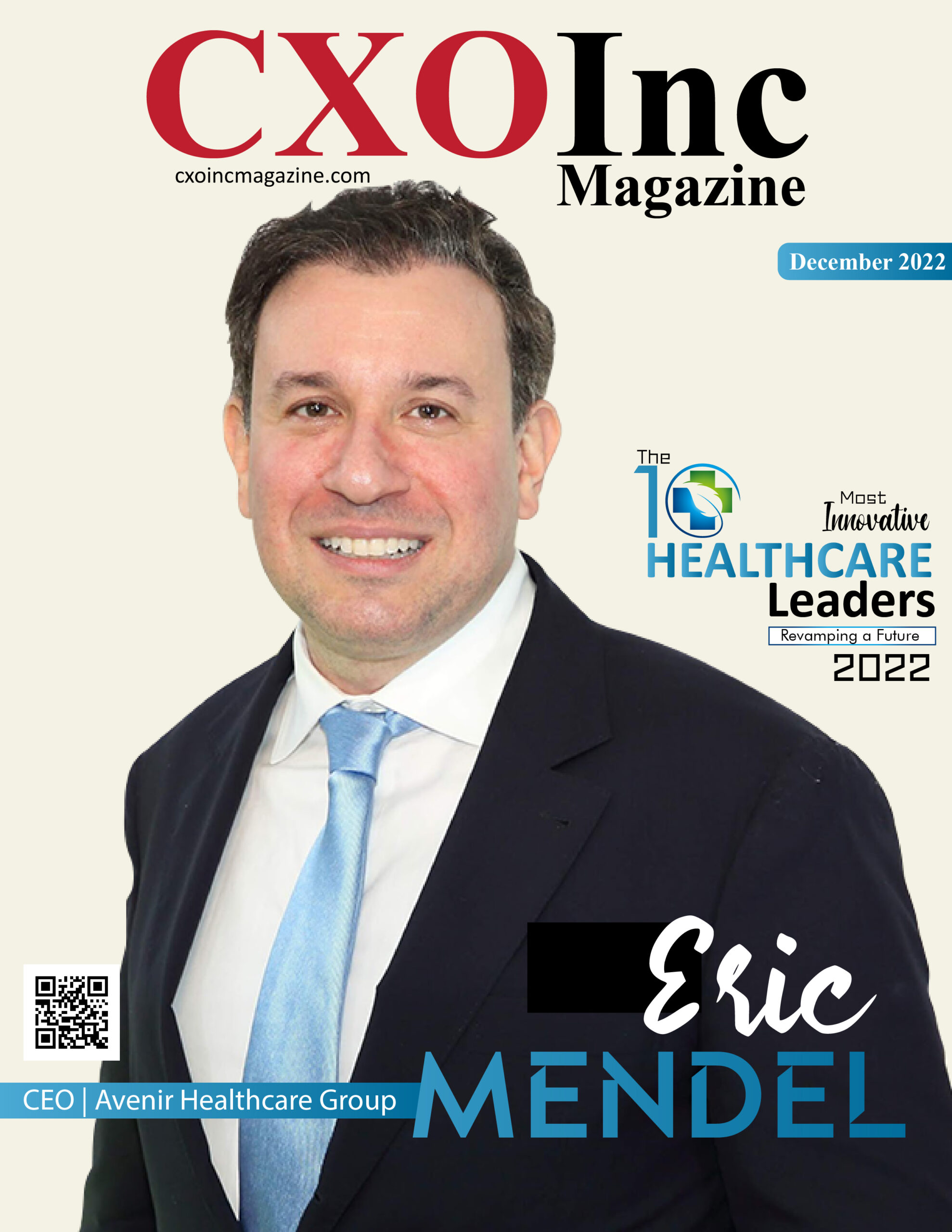 Cover Page - The 10 Most Innovative Healthcare Leaders Revamping A Future 2022 | Business Magazine | CXO Inc Magazine
