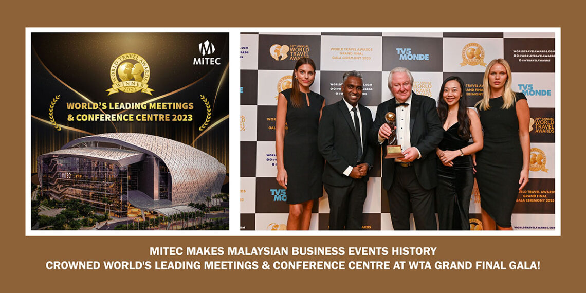 MITEC Makes Malaysian Business Events History: Crowned World's Leading Meetings & Conference Centre At WTA Grand Final Gala!