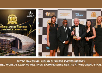 MITEC Makes Malaysian Business Events History: Crowned World's Leading Meetings & Conference Centre At WTA Grand Final Gala!