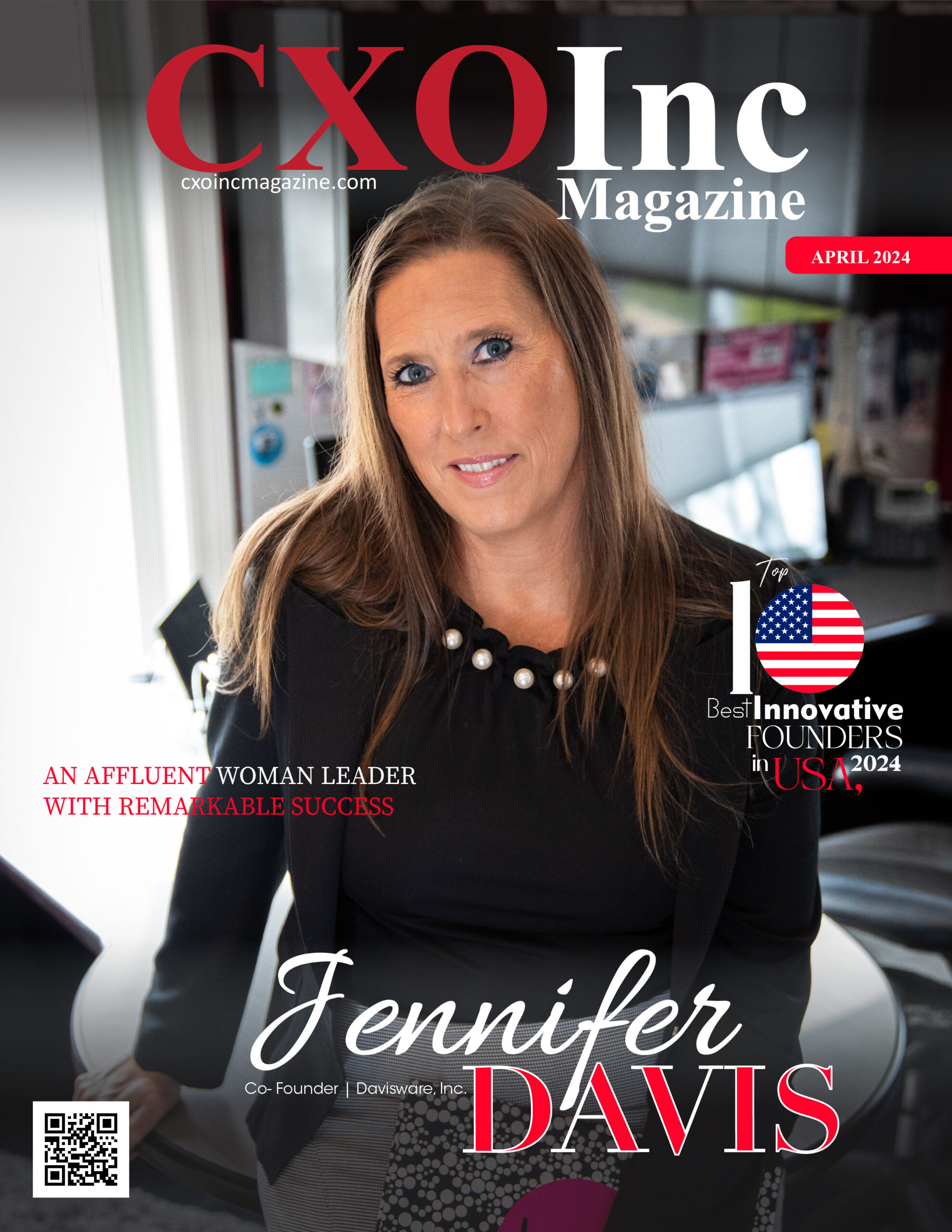 Jennifer Davis | Co- Founder | Davisware, Inc | Cxo Inc Magazine