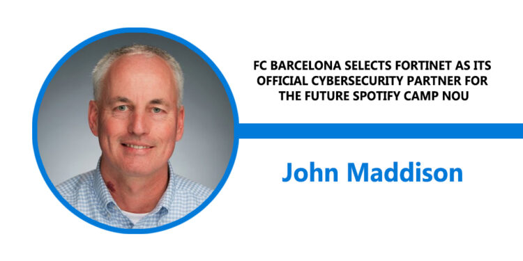 FC BARCELONA SELECTS FORTINET AS ITS OFFICIAL CYBERSECURITY PARTNER FOR THE FUTURE SPOTIFY CAMP NOU