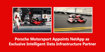 Porsche Motorsport Appoints NetApp as Exclusive Intelligent Data Infrastructure Partner