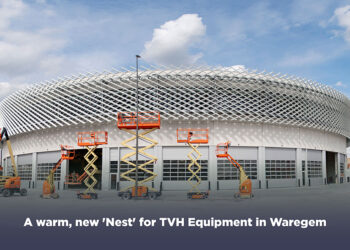 A warm, new 'Nest' for TVH Equipment in Waregem