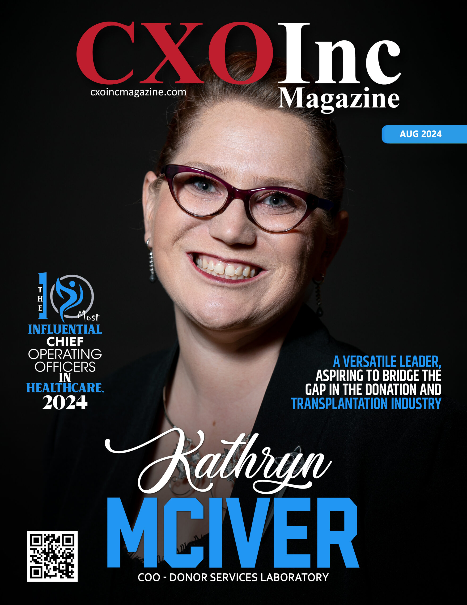 Kathryn McIver | Chief Operating Officer | Donor Services Laboratory | CXO Inc Magazine