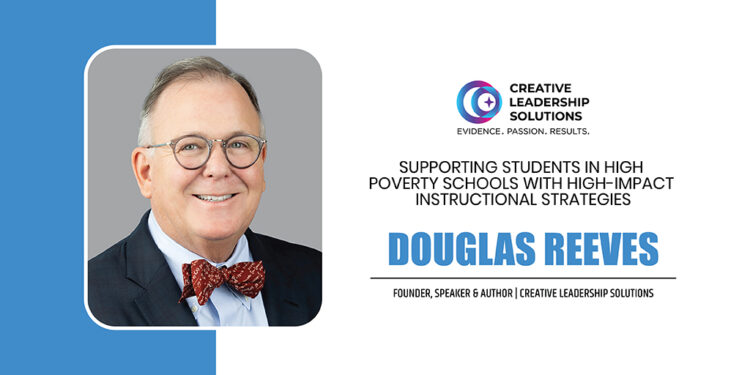 Douglas Reeves | Founder, speaker & Author | Creative Leadership Solutions | CXO Inc Magazine