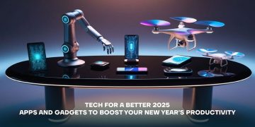 Tech for a Better 2025: Apps and Gadgets to Boost Your New Year’s Productivity